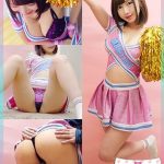 素人パンチラ in 自宅で個人撮影会 vol.043 チアコス☆専門学生らんちゃん「こ、これ以上ズラしたらおっぱいがこぼれちゃうよぉ（泣、、、///」